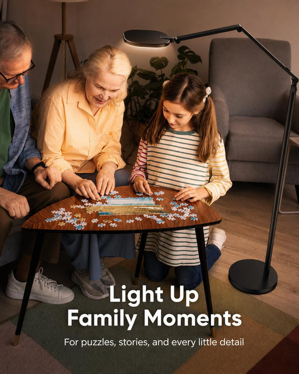 LED Floor Lamp 69" – 30 Modes, CRI 97+, Touch & Remote