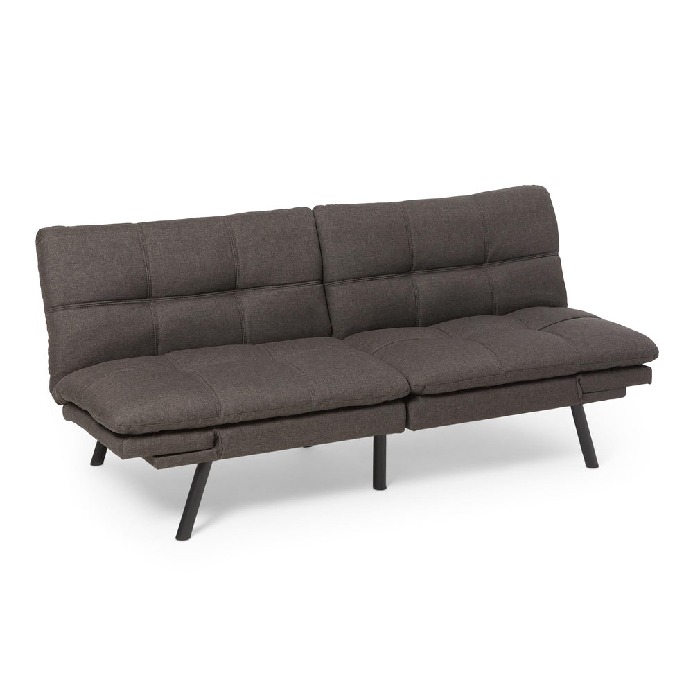 Convertible Futon Sofa Bed with Memory Foam