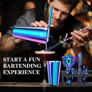 12-Piece Cocktail Shaker & Bartender Kit