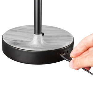 Wireless Charging LED Table Lamp with Flexible Neck