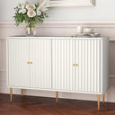 48" 4-Door Sideboard Buffet Cabinet with Removable Shelves