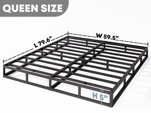 5-Inch Low Profile Box Spring with Fabric Cover