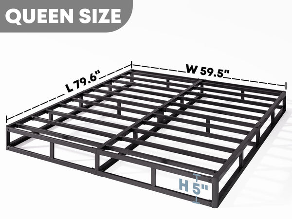 5-Inch Low Profile Box Spring with Fabric Cover