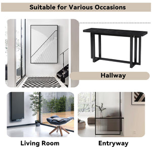 59" Console Table with Storage