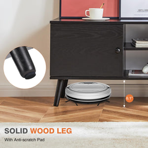 TV Stand for 55 60 Inch TV with Storage Cabinets