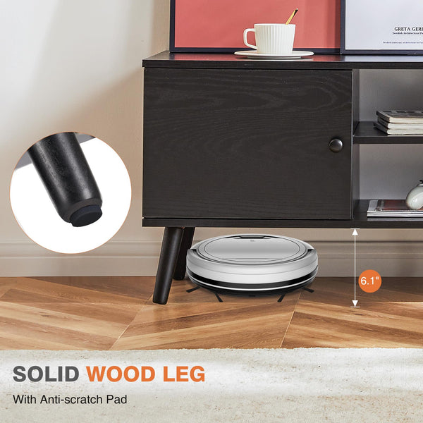 TV Stand for 55 60 Inch TV with Storage Cabinets