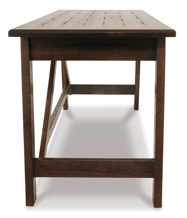Rustic Industrial Home Office Desk with Drawers