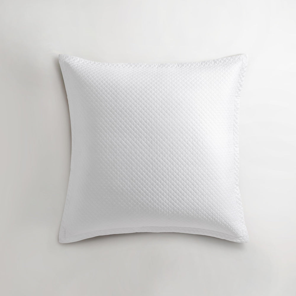 Diamond Quilted Egyptian Cotton Euro Sham 26" x 26"