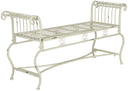 Iron Garden Bench – Antique Scrollwork, 2-Person Outdoor Seat