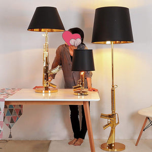 AK47 Gold LED Desk Lamp