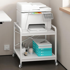 Under Desk Printer Stand with Power Outlet