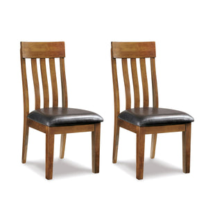 Rake Back Upholstered Dining Chair, Set of 2