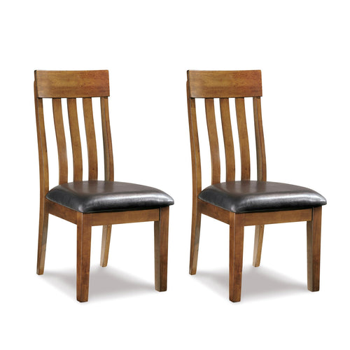 Rake Back Upholstered Dining Chair, Set of 2
