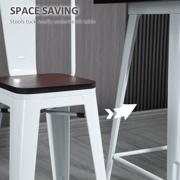 3-Piece Bar Height Dining Set