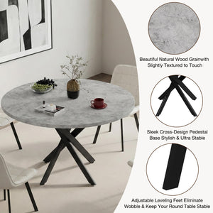 Round Dining Table Set for 4