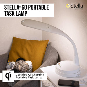 Portable Dimmable Task Lamp with Remote Control