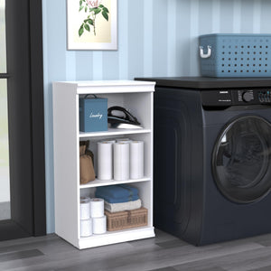 Modular Storage Shelf Unit with 3 Adjustable Shelves