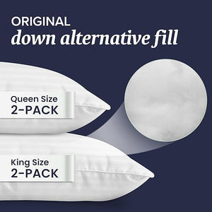 King Bed Sheet & Pillow Set – 4 Piece, 500TC Cotton, 16" Deep Pocket