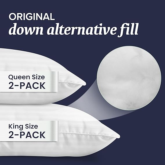 King Bed Sheet & Pillow Set – 4 Piece, 500TC Cotton, 16" Deep Pocket
