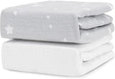 Organic Cotton Fitted Crib Sheet 2-Pack