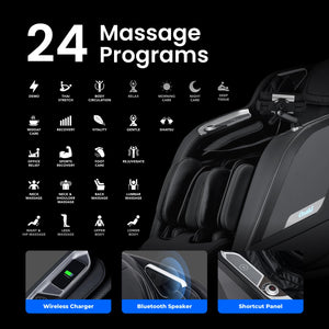 4D Massage Chair with Zero Gravity & SL-Track