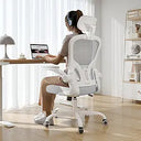Ergonomic High Back Mesh Office Chair with Flip-Up Armrests – 330 lbs Capacity