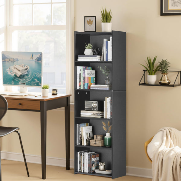 5-Tier Open Bookshelf