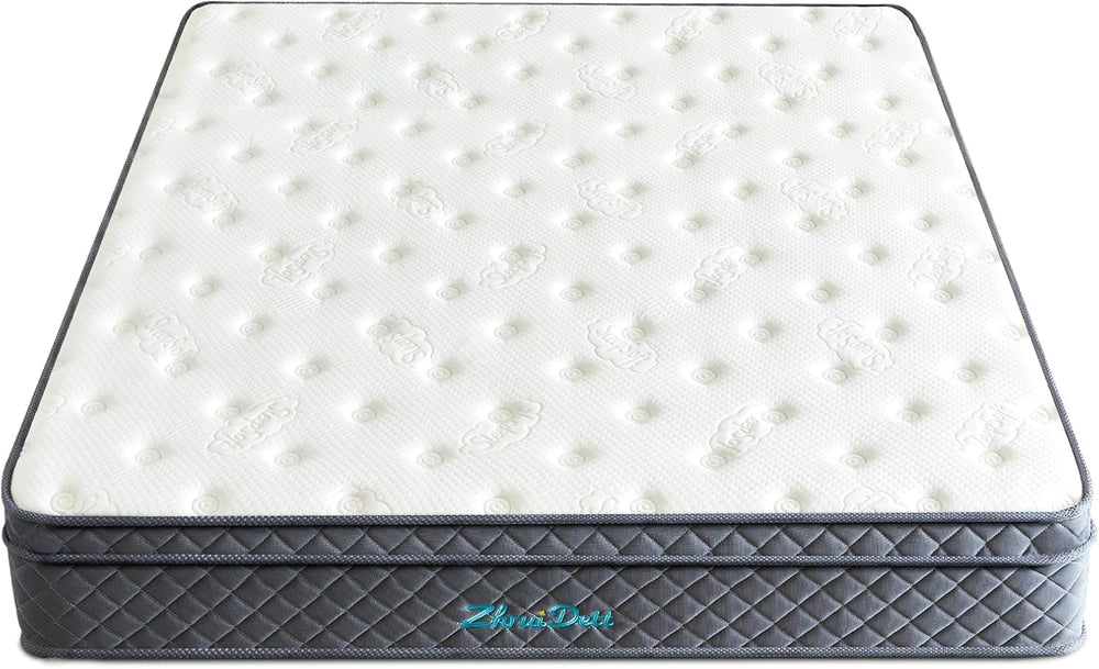 Gel Memory Foam Hybrid Mattress – Medium Firm, Pocket Spring, Fiberglass Free