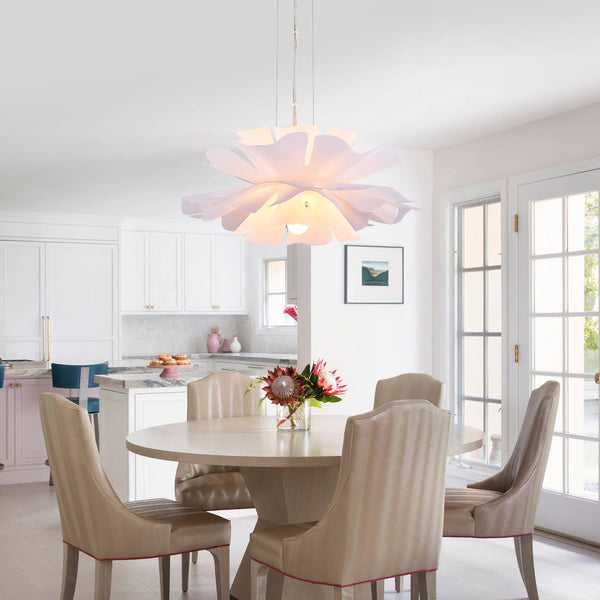 Floral Pendant Light – 2-Light Modern Chandelier