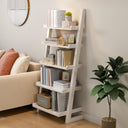 5-Tier Leaning Ladder Bookshelf