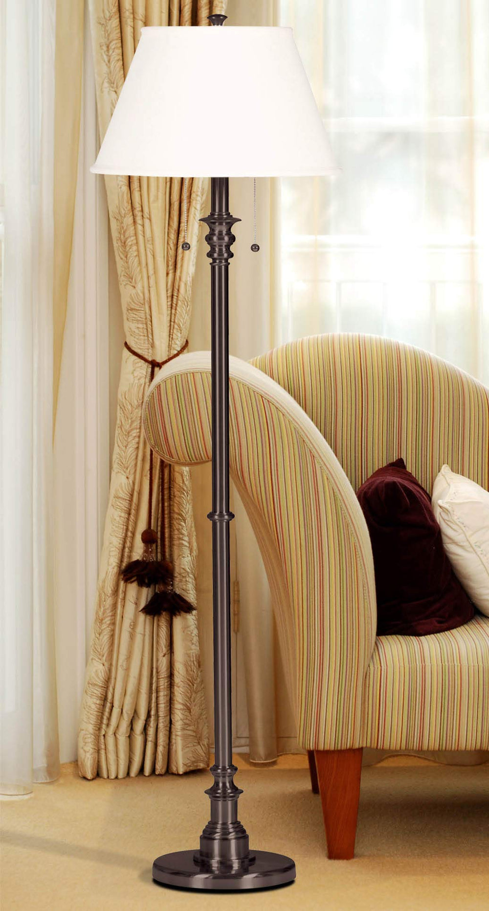 Spyglass Dual-Light Floor Lamp