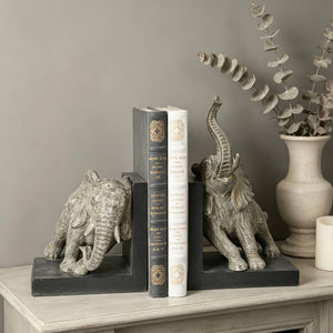 Elephant Decorative Bookends Set of 2