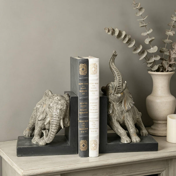 Elephant Decorative Bookends Set of 2