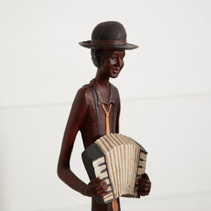 Jazz Band Musician Figurines Set of 4 – Polystone Decorative Statues