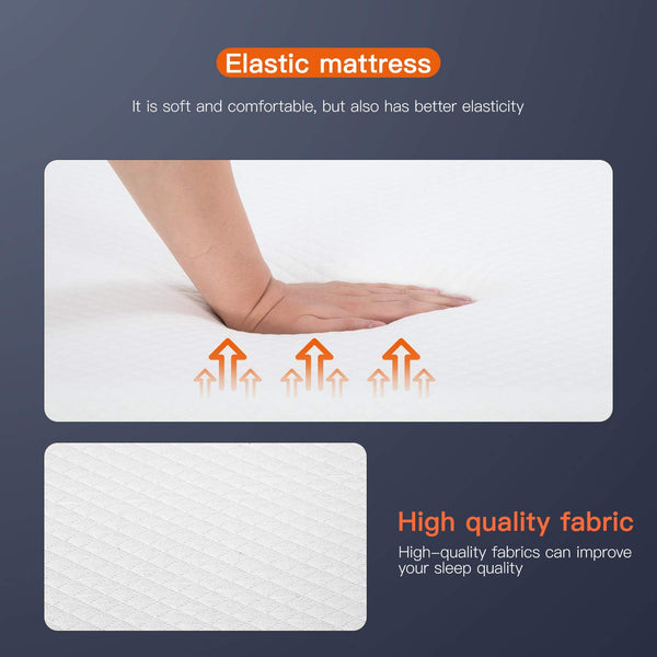 King 8-Inch Cooling Gel Memory Foam Mattress