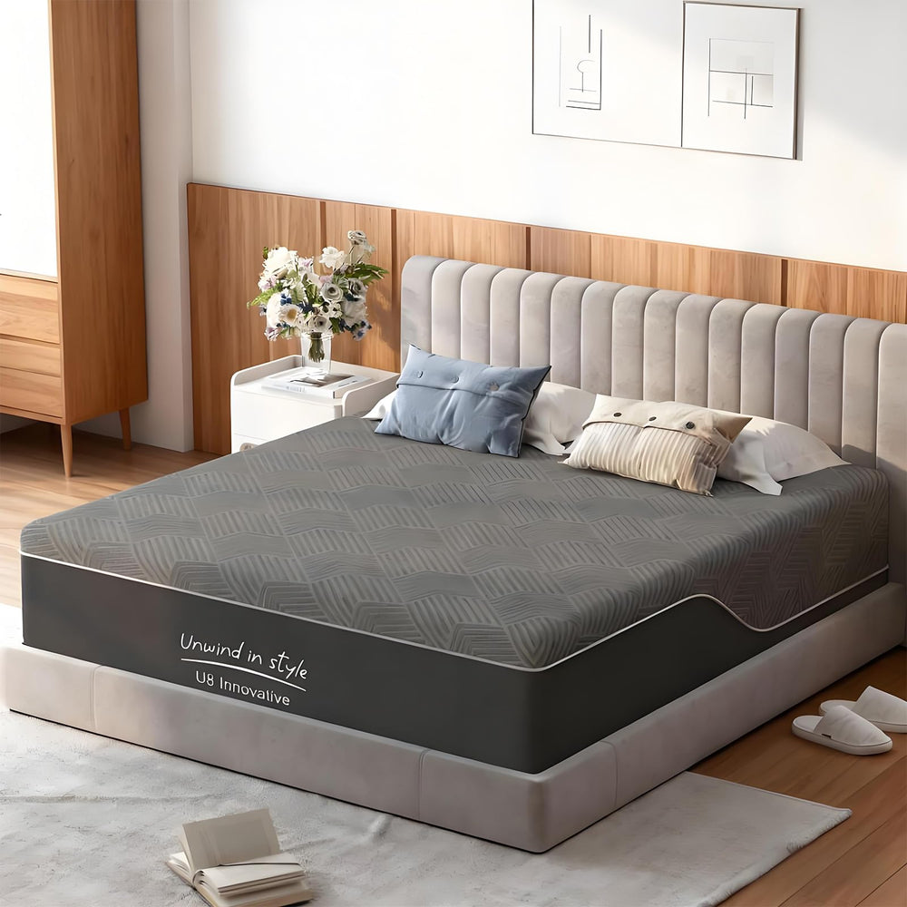 Gel Memory Foam Mattress – Multiple Sizes & Thickness Options