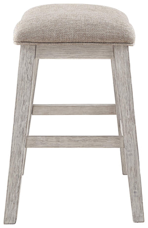 Counter Height Upholstered Barstool Set of 2