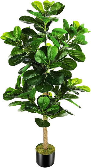 Artificial Fiddle Leaf Fig Tree with Nursery Pot