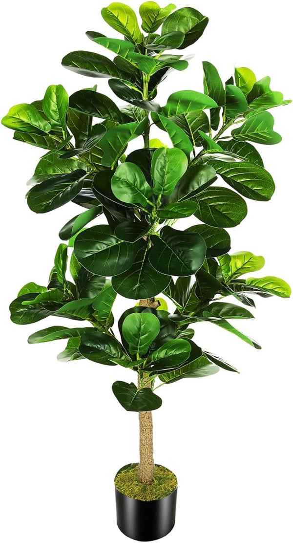 Artificial Fiddle Leaf Fig Tree with Nursery Pot