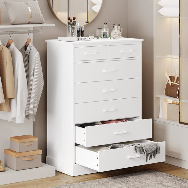 7-Drawer Dresser Chest of Drawers for Bedroom