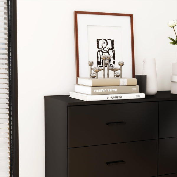 6-Drawer Horizontal Dresser Cabinet