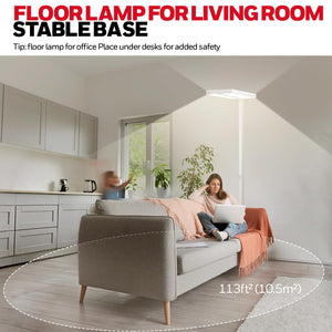 LED Floor Lamp – Super Bright Dimmable Standing Light