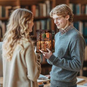 Book Nook Kit with LED Light – Wisdom Rings