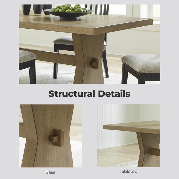 Galliden Farmhouse Dining Table