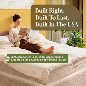 Organic Latex Hybrid Mattress with Pocket Coils – Medium Soft