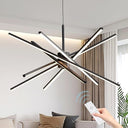 33-Inch Dimmable Sputnik LED Chandelier