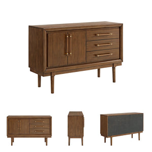 Contemporary 2-Door Dining Server with Storage