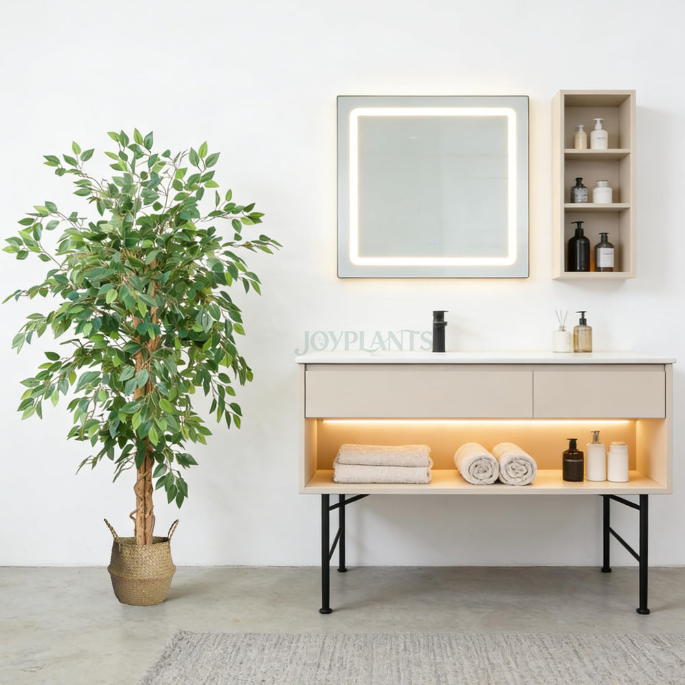 Artificial Ficus Tree with Pot – 6ft & 7ft Indoor Fake Plant