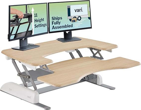 Adjustable Standing Desk Converter 36-Inch
