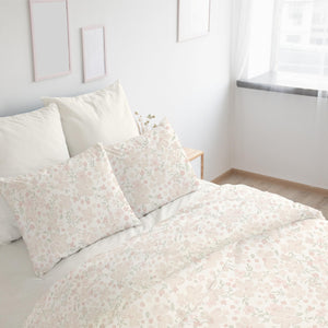 Kids Organic Cotton Duvet Cover Set – Reversible, Soft & Breathable
